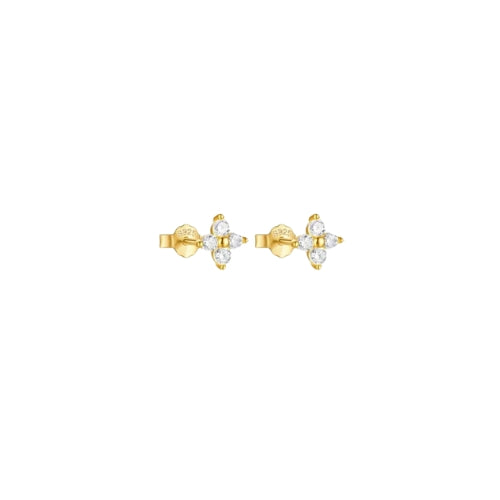 Boucle d'oreille Amaryllis puce
