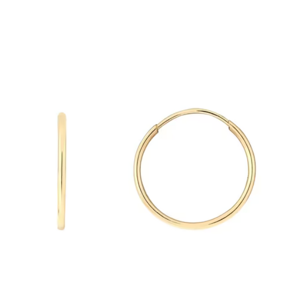 Boucle d'oreilles creole Luana moyen