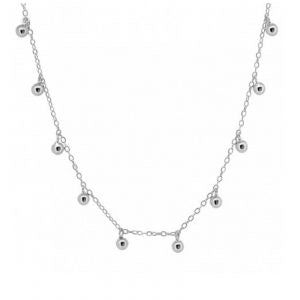 Collier athéna argenté