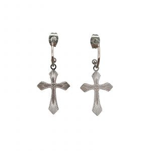 Boucles dâoreilles Celestine argentĂ©es