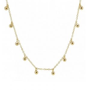 Collier athéna doré