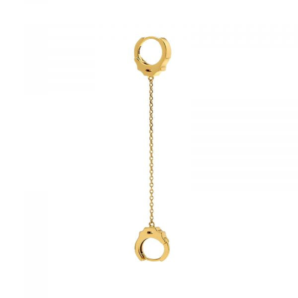 Boucles d’oreilles Olympe dorées